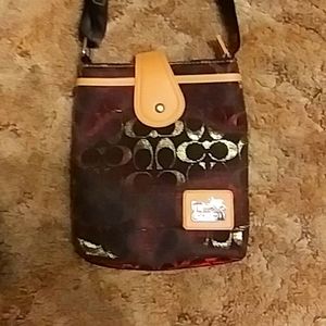 Small sporty Coach purse in like new condition!